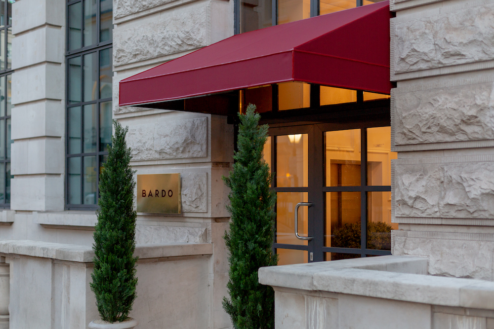 Bardo entrance sign from outside