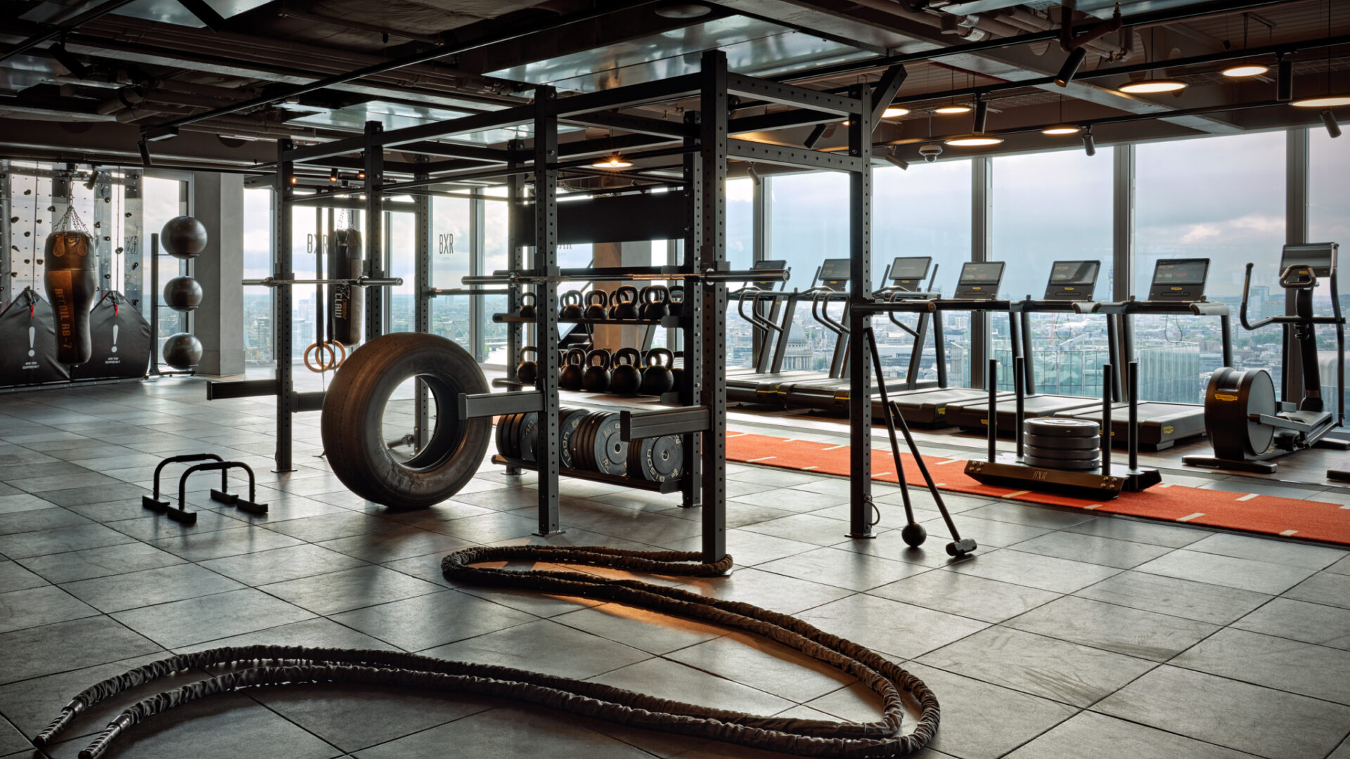 Inside the BXR London gym