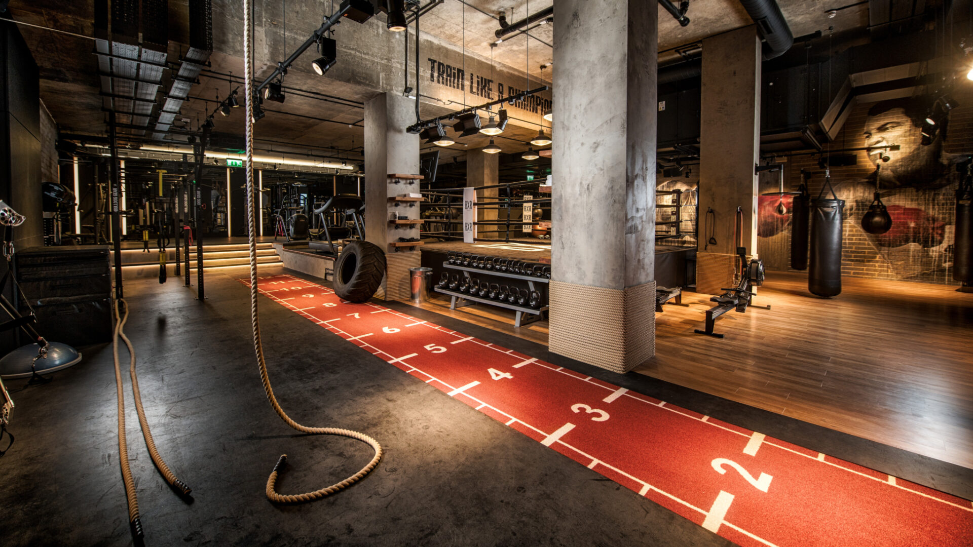 A closer look inside the BXR Marylebone London gym