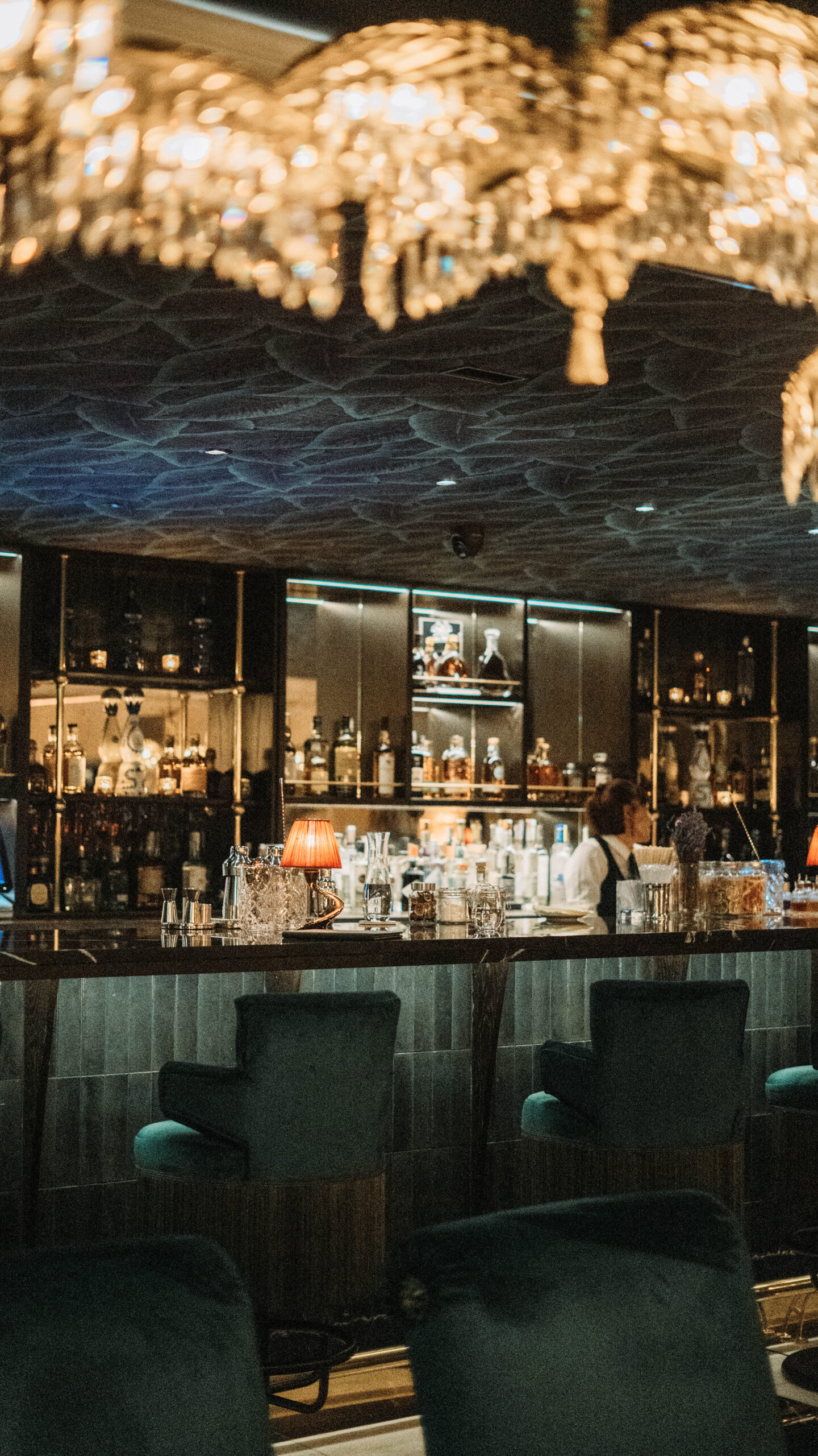 Inside Bardo restaurant in London