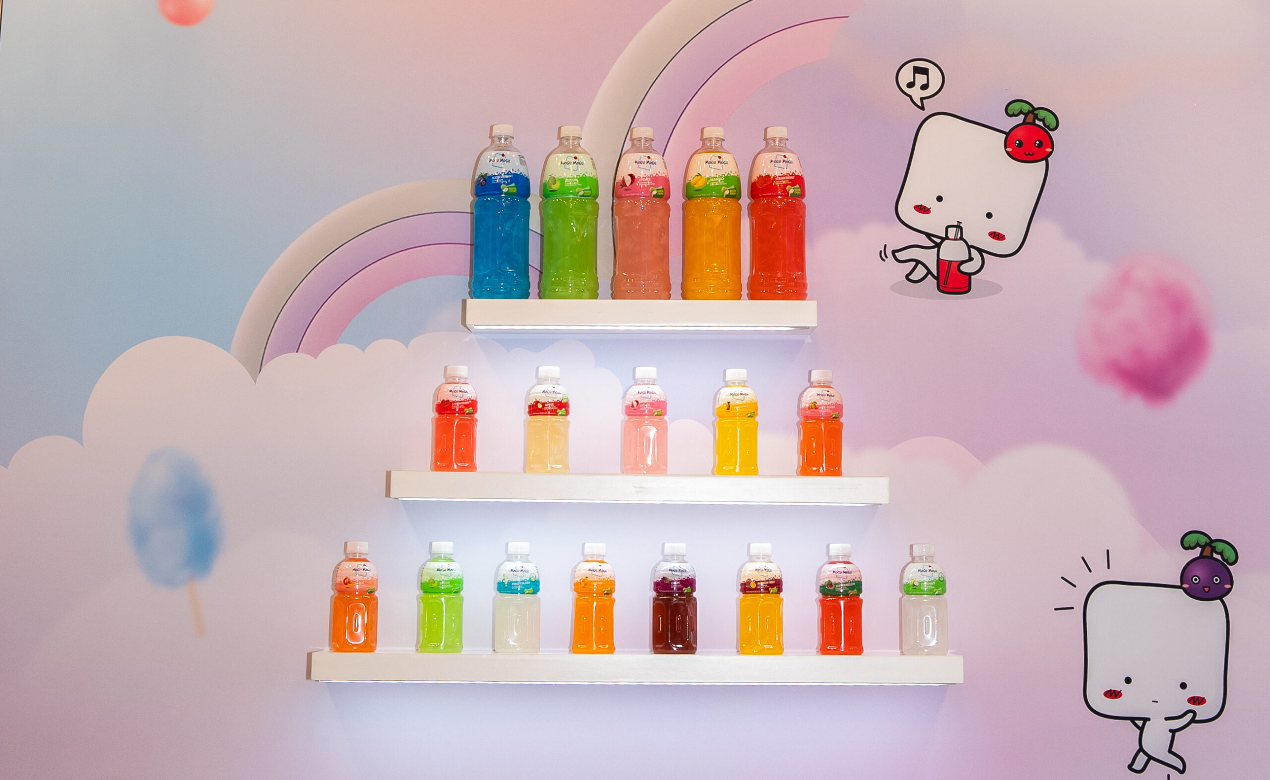 All Mogu Mogu bottles