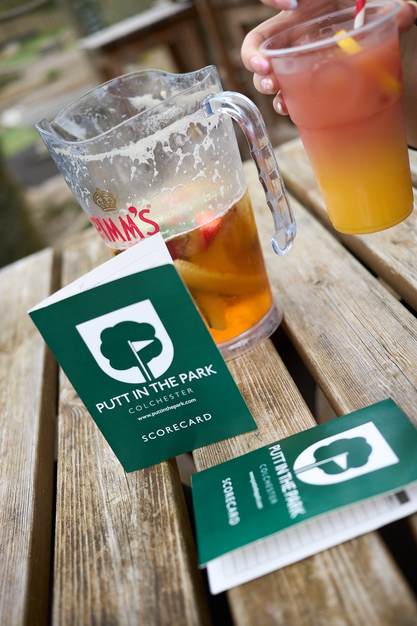 Putt In The Park scorecard