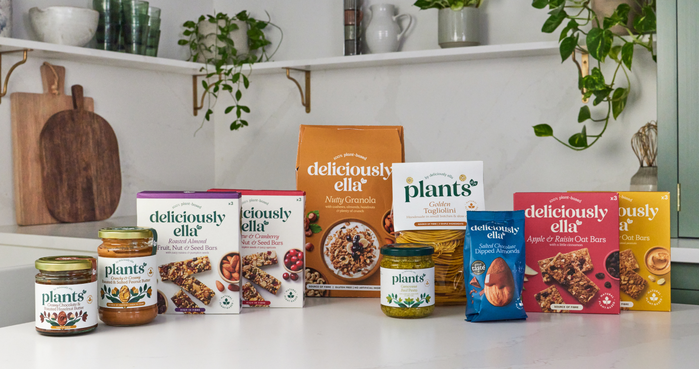 Deliciously Ella cookbook products